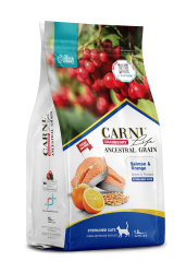Carni Life Cranberry Ancestral Grain Sterilised Somonlu & Portakallı Kısırlaştırılmış Kedi Maması - Carni