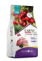 Carni Life Cranberry Ancestral Grain Puppy Kuzu Etli & Böğürtlenli Tüm Irklar Yavru Köpek Maması - Carni