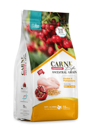 Carni Life Cranberry Ancestral Grain Puppy Tavuklu & Narlı Tüm Irklar Yavru Köpek Maması - Carni