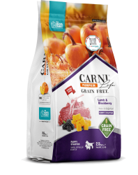 Carni Life Pumpkin Tahılsız Kuzu Etli & Böğürtlenli Puppy Starter Yavru Köpek Maması - Carni