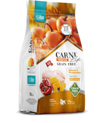 Carni Life Pumpkin Tahılsız Tavuklu & Narlı Puppy Starter Yavru Köpek Maması - Carni