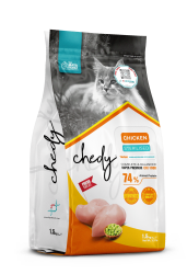Chedy Adult Sterilised Tavuk Etli Kısırlaştırılmış Yetişkin Kedi Maması - Chedy