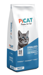 PiCat Adult Sterilised Balık Etli Kısırlaştırılmış Yetişkin Kedi Maması - PiCat