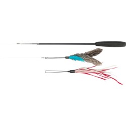 Trixie Kedi İki Oyuncaklı Teleskopik Oynatma Çubuğu - Trixie