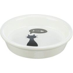 Trixie Seramik Kedi Mama ve Su Kabı Kedi/balık Desenli - 2