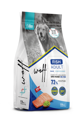 Woff Adult Balık Etli Yetişkin Köpek Maması - 1